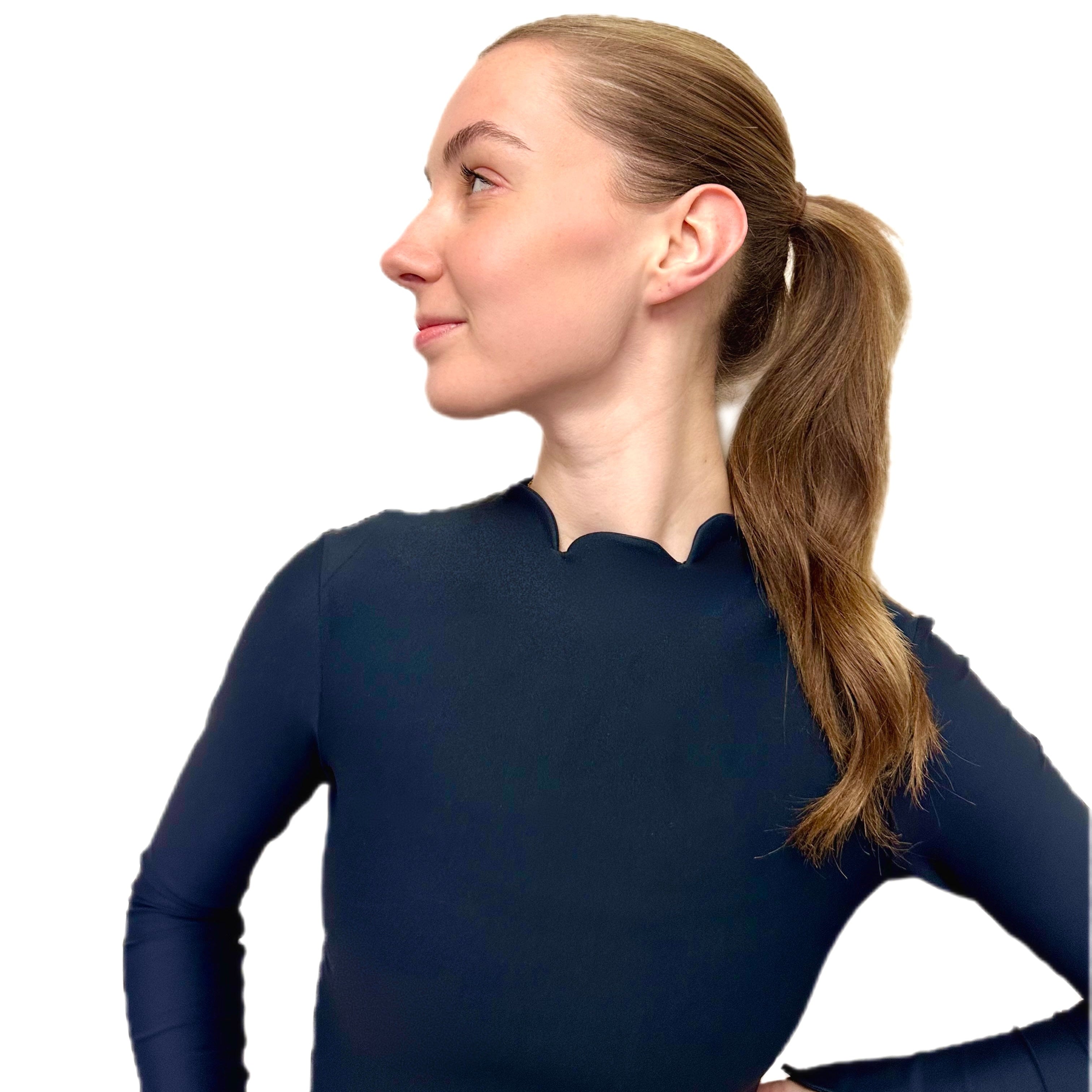 Scallop Long Sleeve Rashie