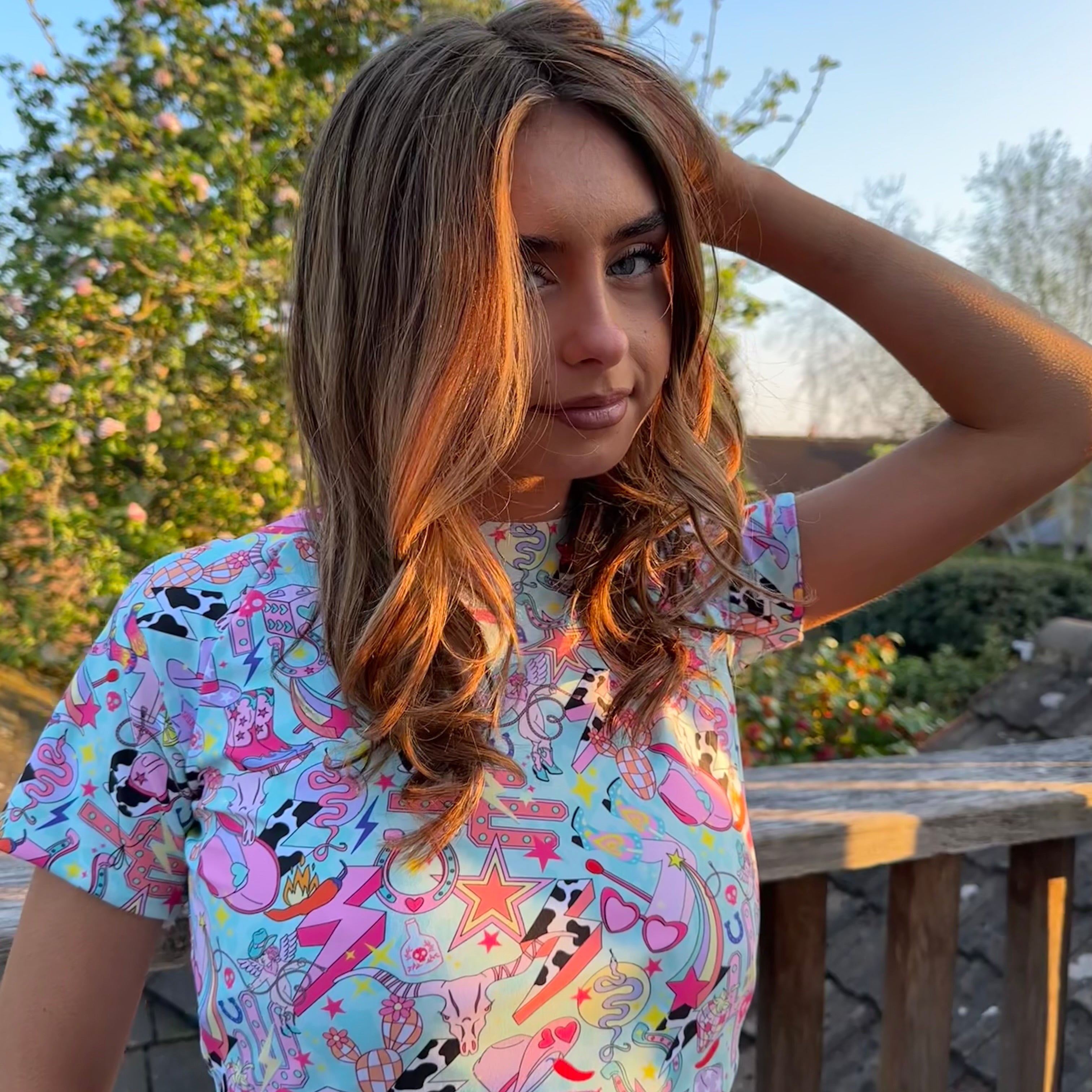 Disco Cowgirl Rashie