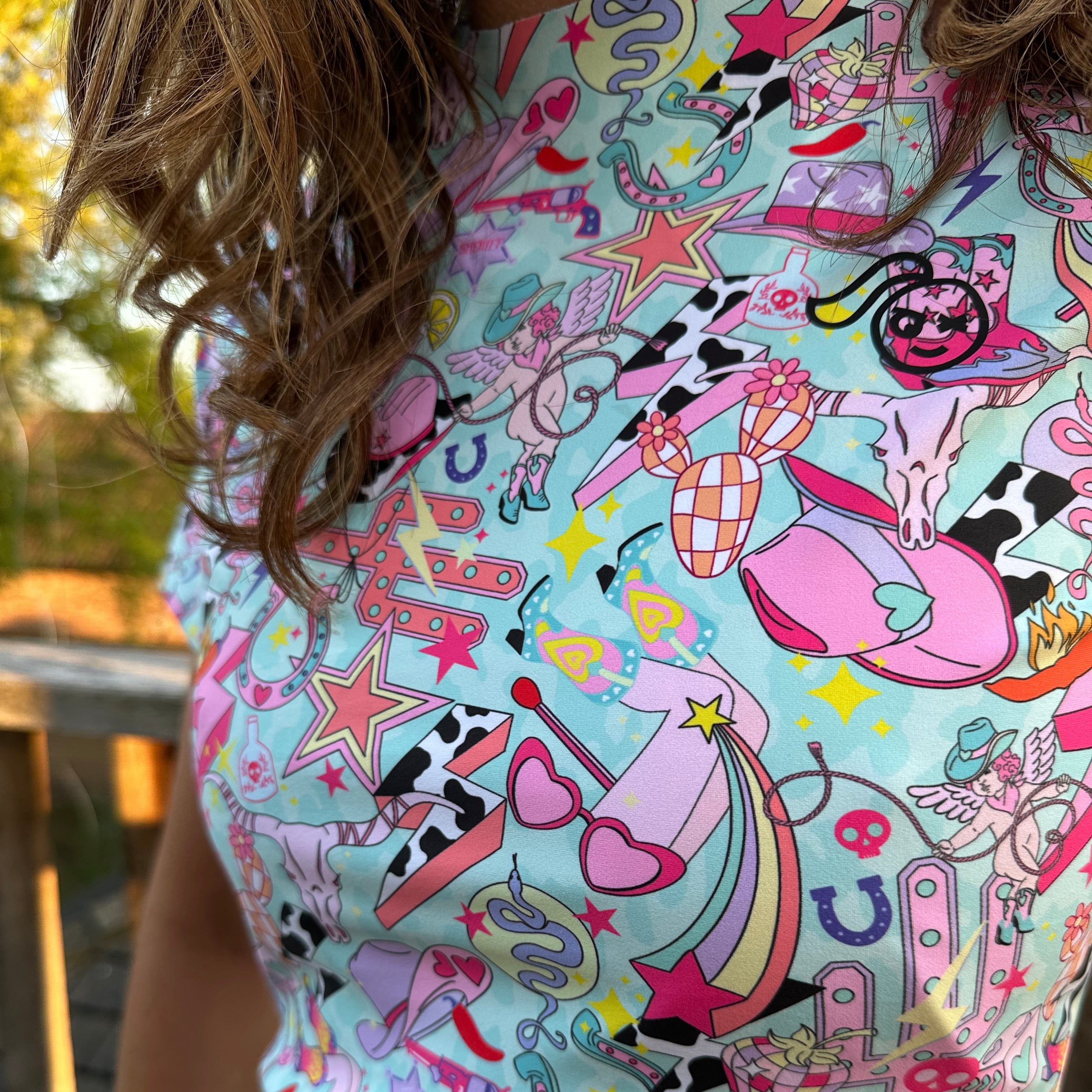 Disco Cowgirl Rashie