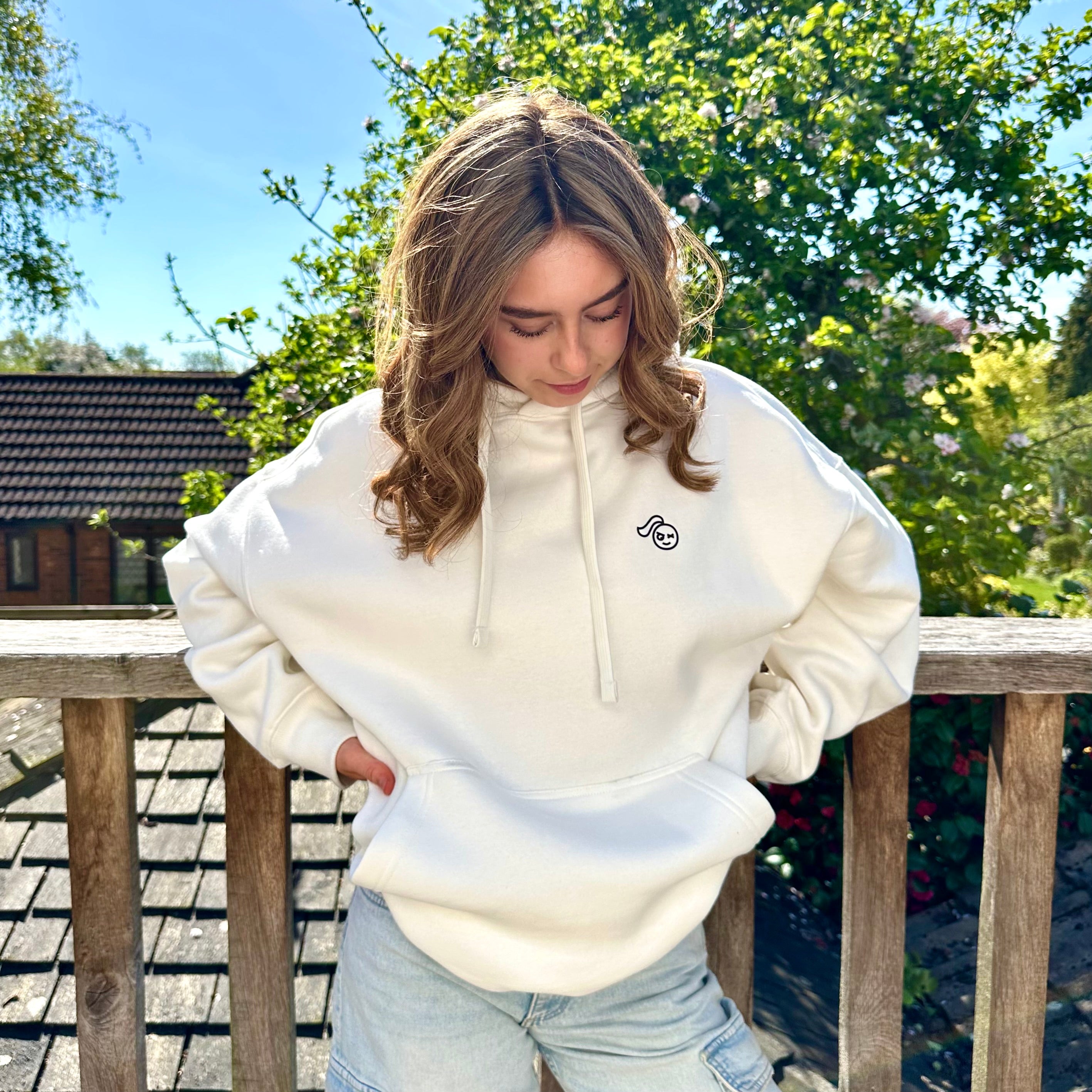 Tough Cherry Bow Hoodie