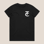 Fearless Femininity T-Shirt- Black/ White