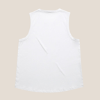 Training Essential Cotton Vest Top- White