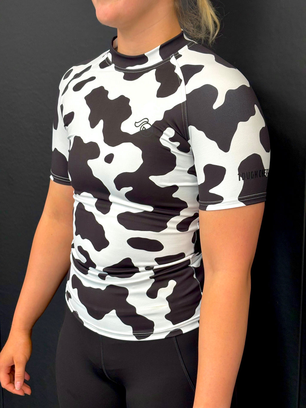 Modern Moo TOUGHEST Short Sleeve Rash Guard