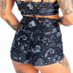 women's tough cherry booty short in under the stars print
