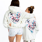 Camo Heart Hoodie
