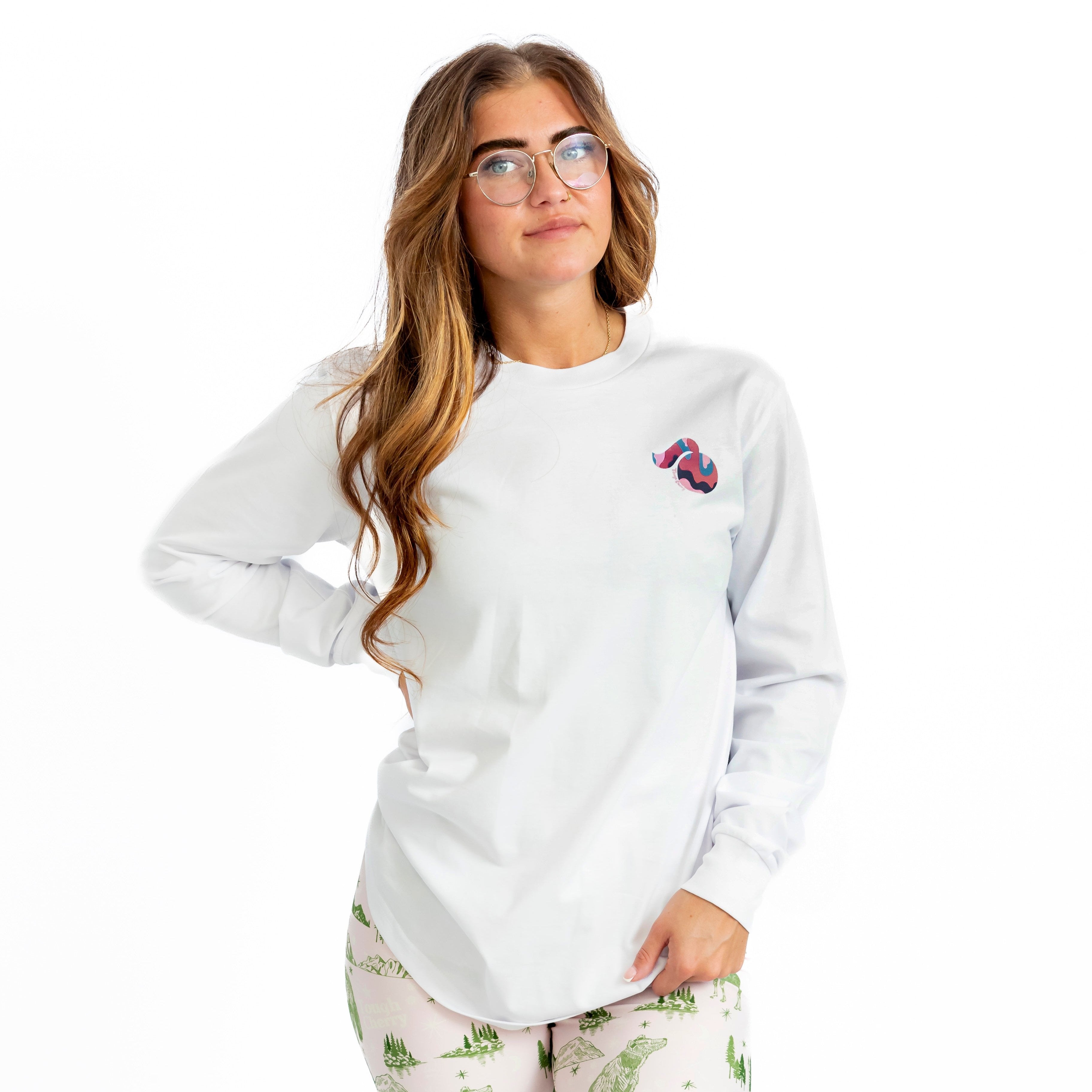 Camo Heart Top