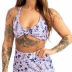Jungle Jam Twisted Sports Bra