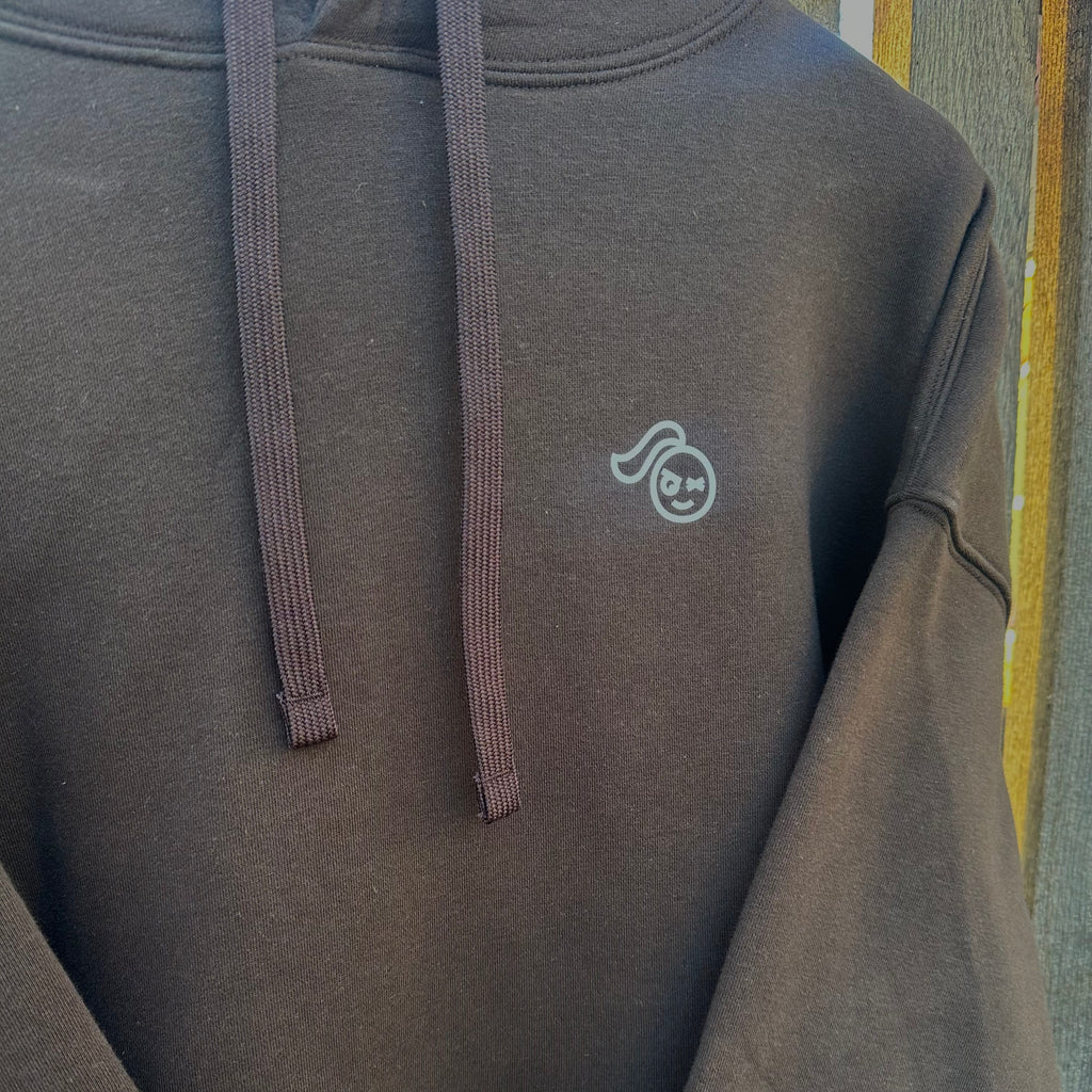 Sample Sale- Espresso Fearless Club Hoodie, Medium