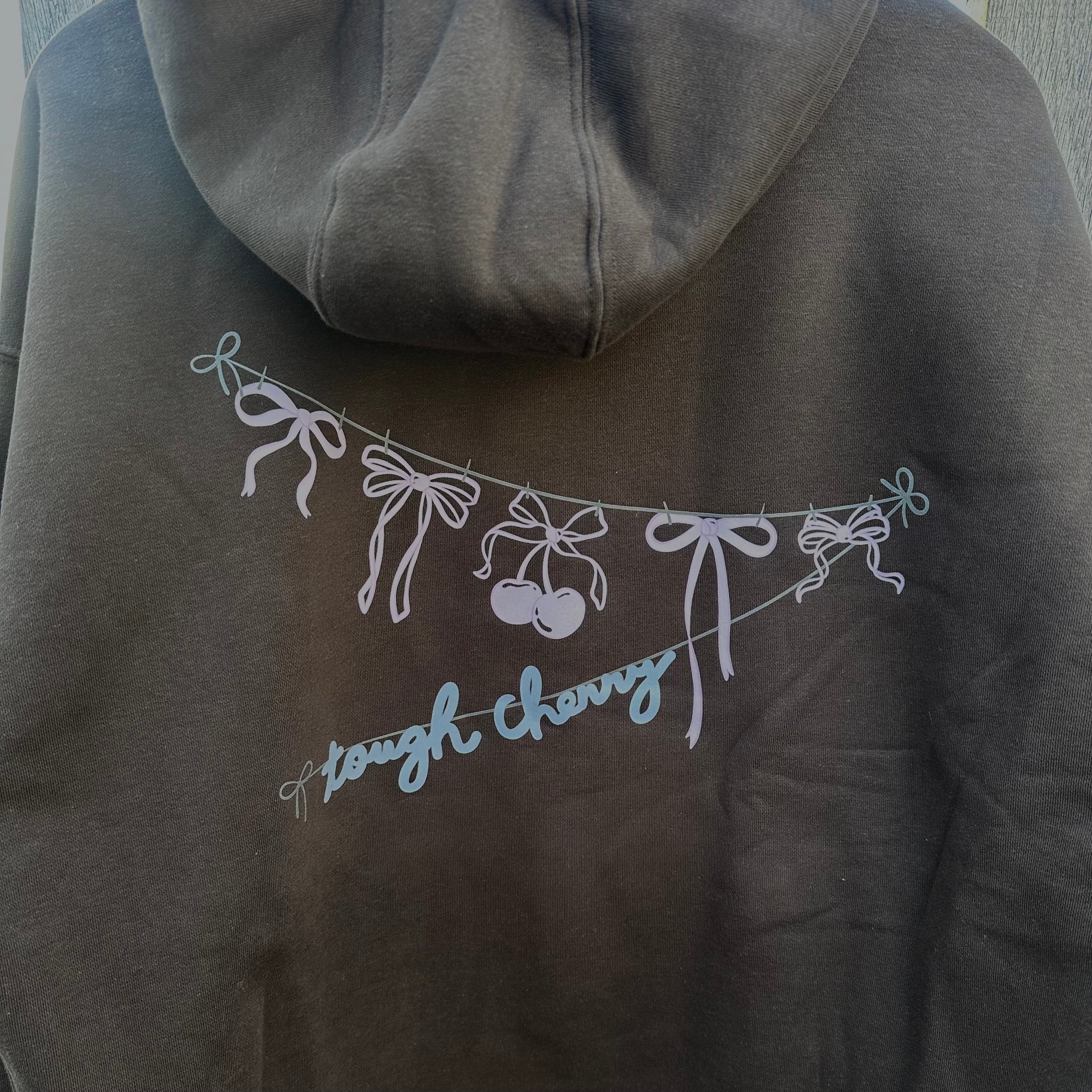 Sample Sale- Espresso Bow Hoodie