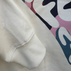 Sample Sale- Camo Heart White Sweatshirt, Medium