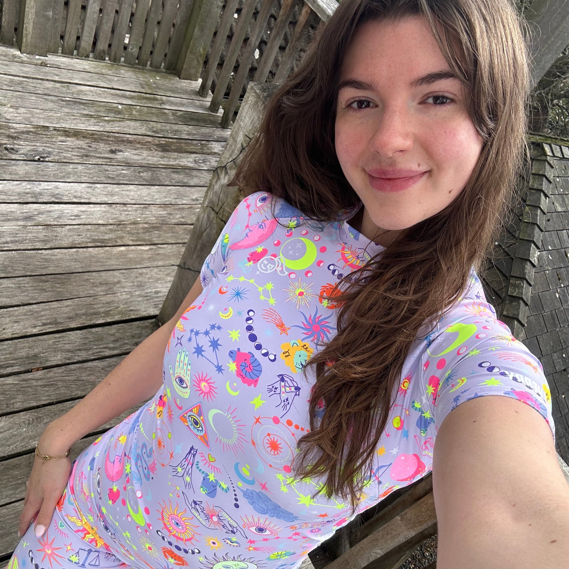 Lilac Cosmic Dream Rashie