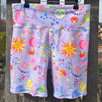 Lilac Cosmic Dream Leggings and Shorts