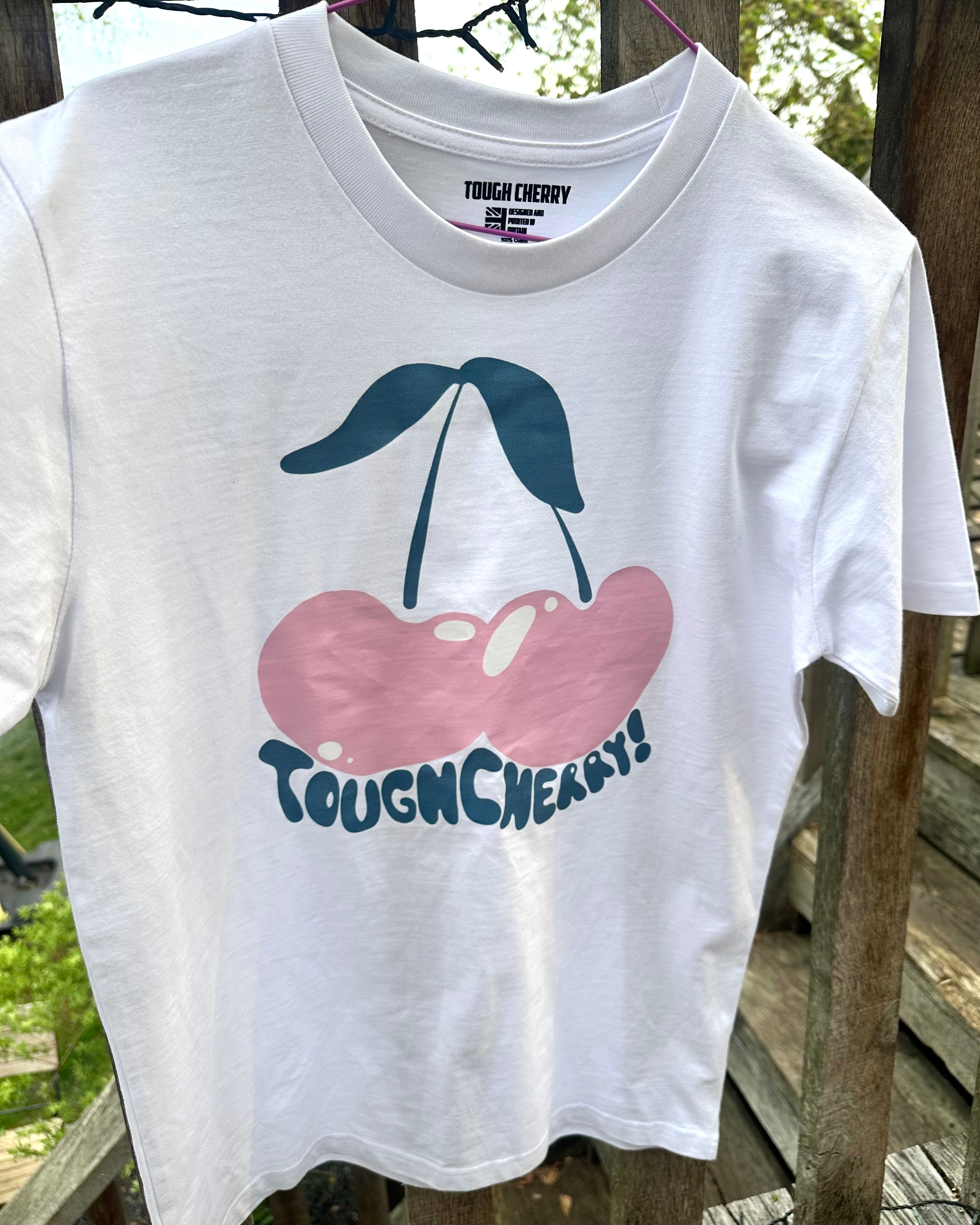 Sample Sale- Juicy Cherry Oversized Tee Medium