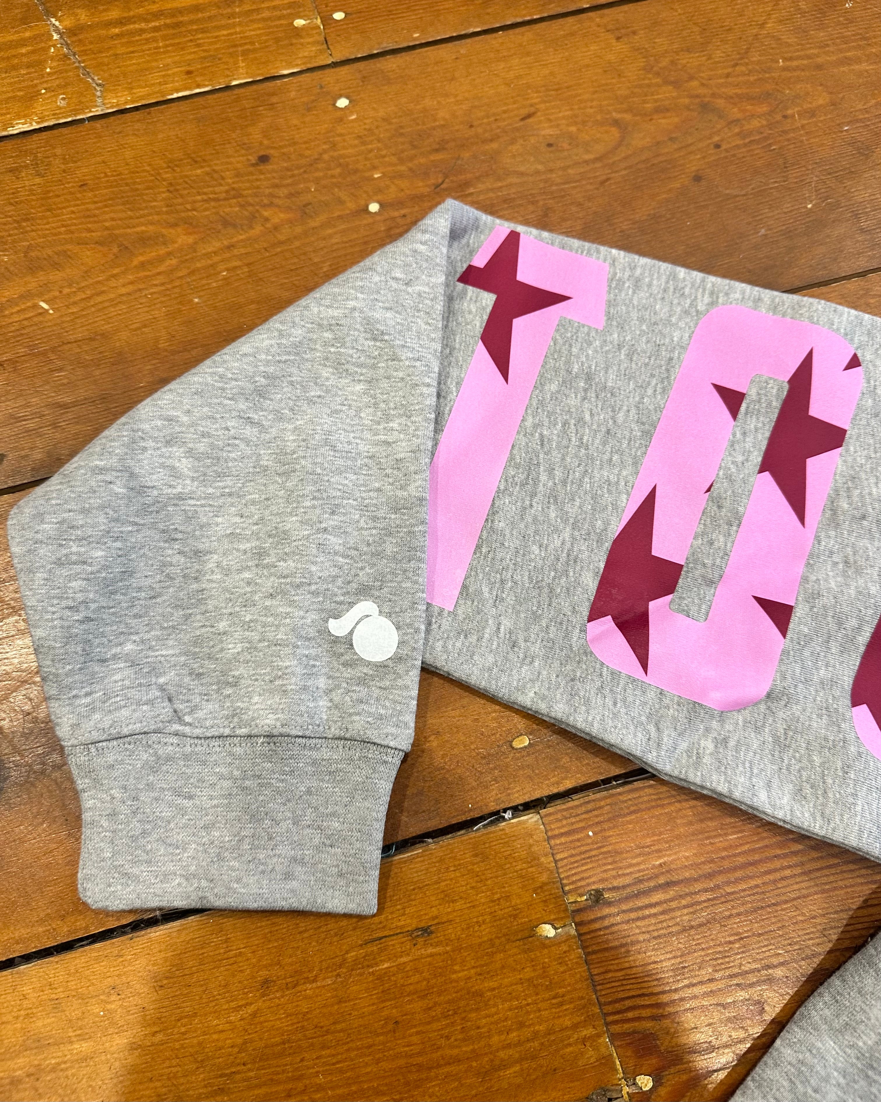 Sample Sale- Tough Cherry Stars Hoodie