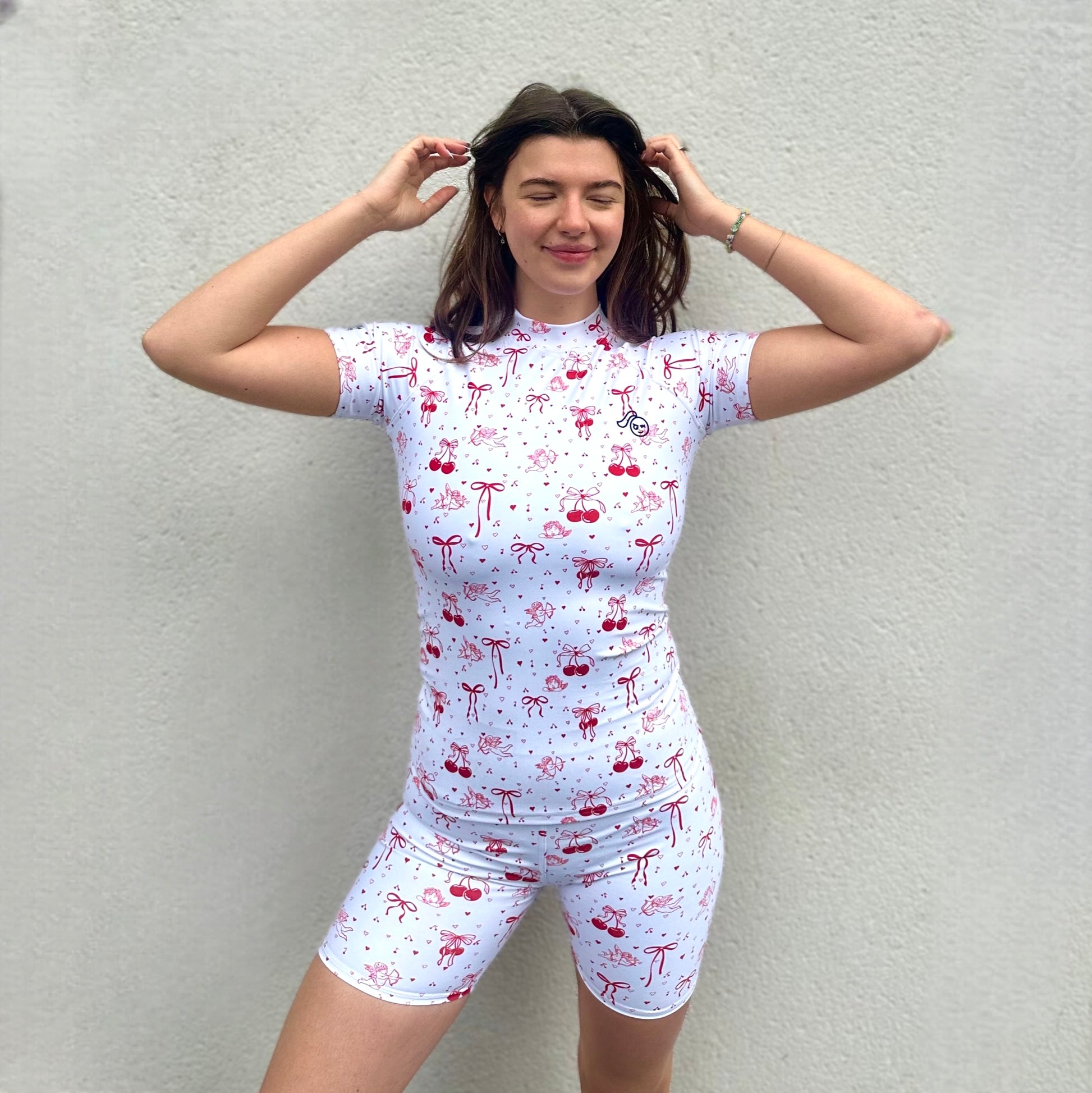 Cherries and Cherubs Rashie