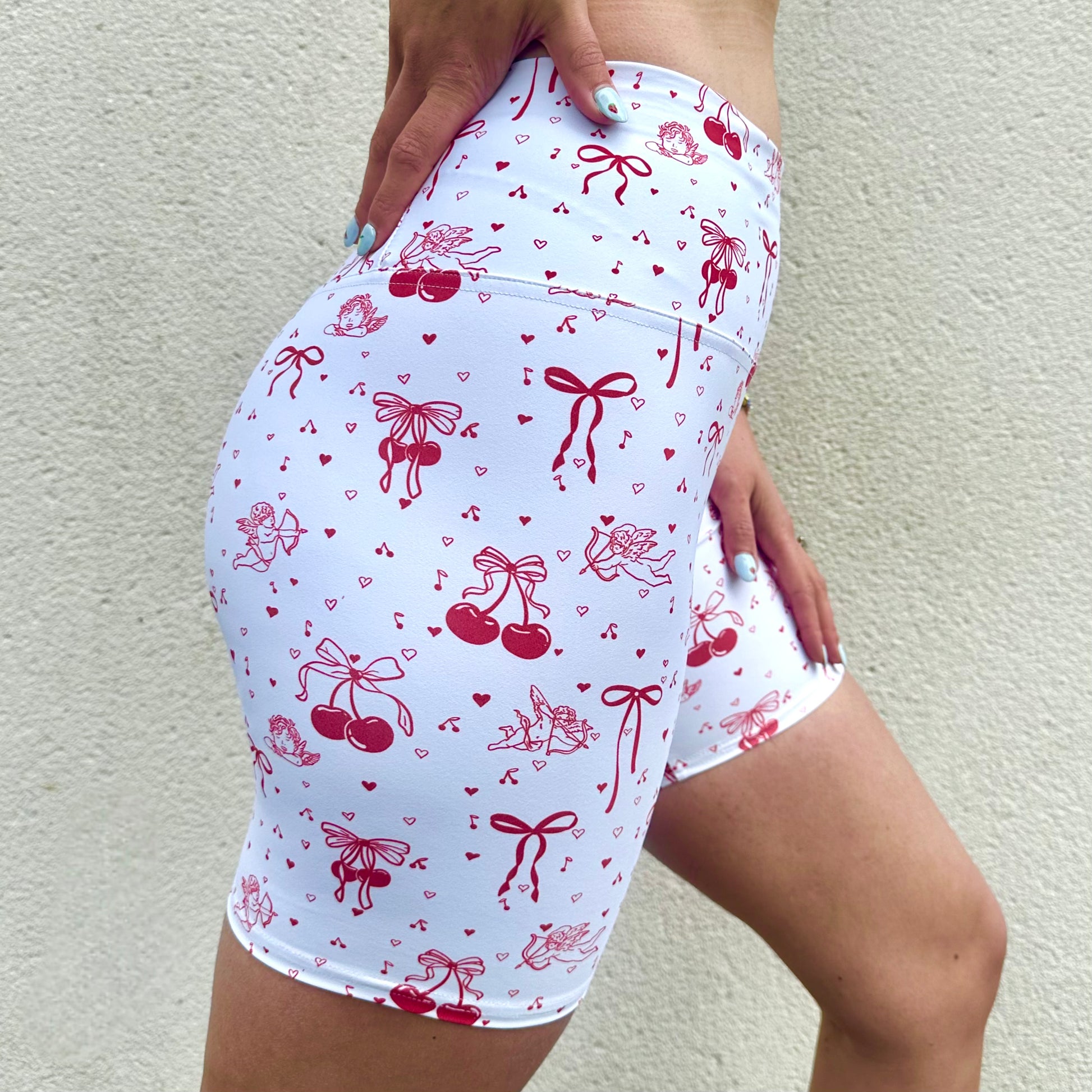 Cherries and Cherubs Leggings and Shorts