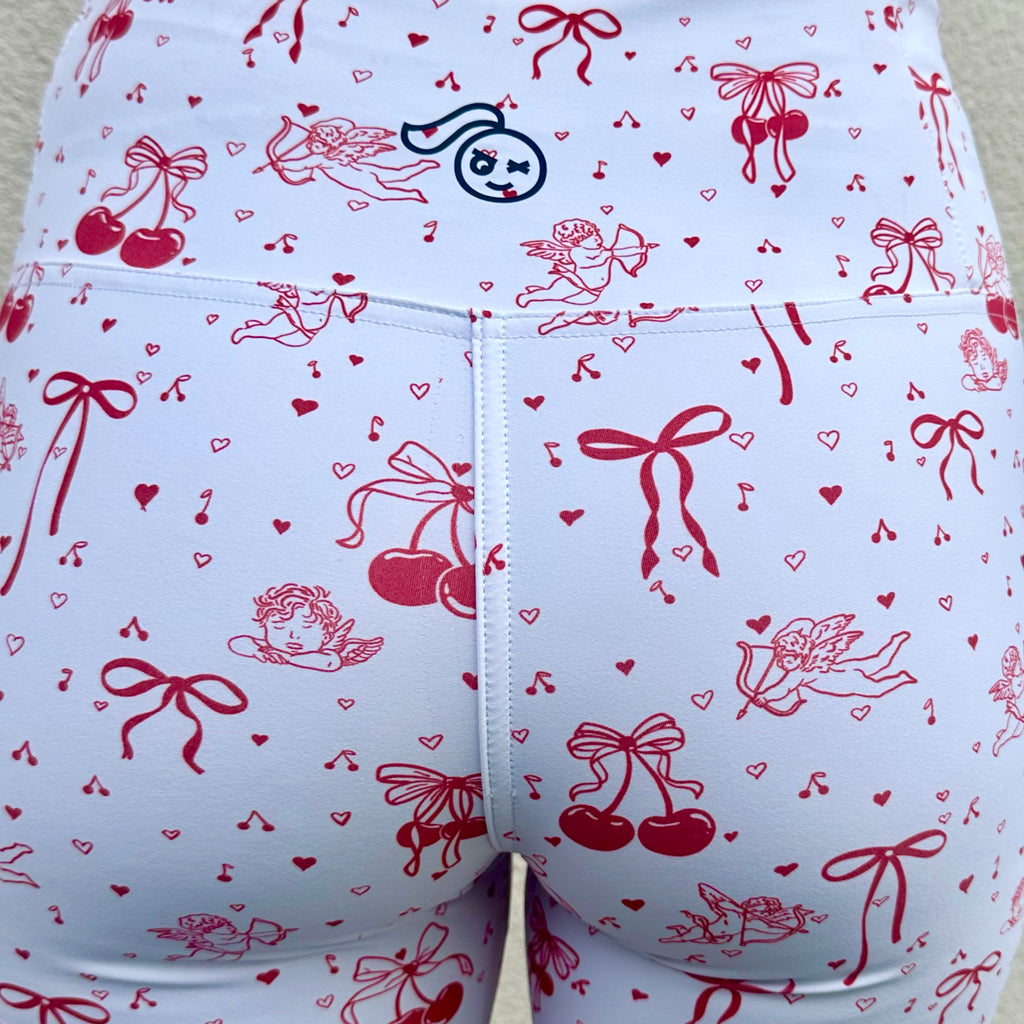 Cherries and Cherubs Leggings and Shorts