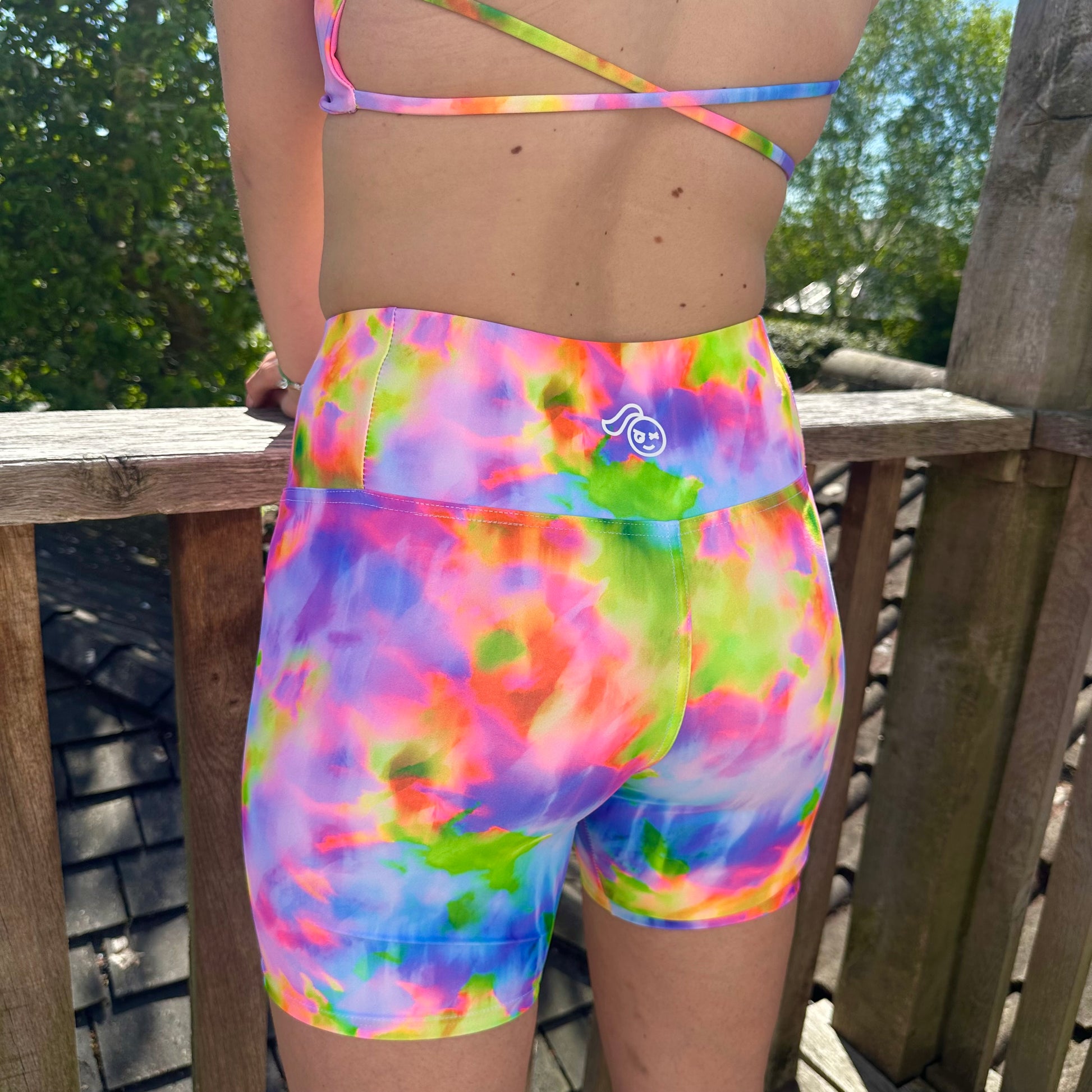 Electric Party Leggings and Shorts