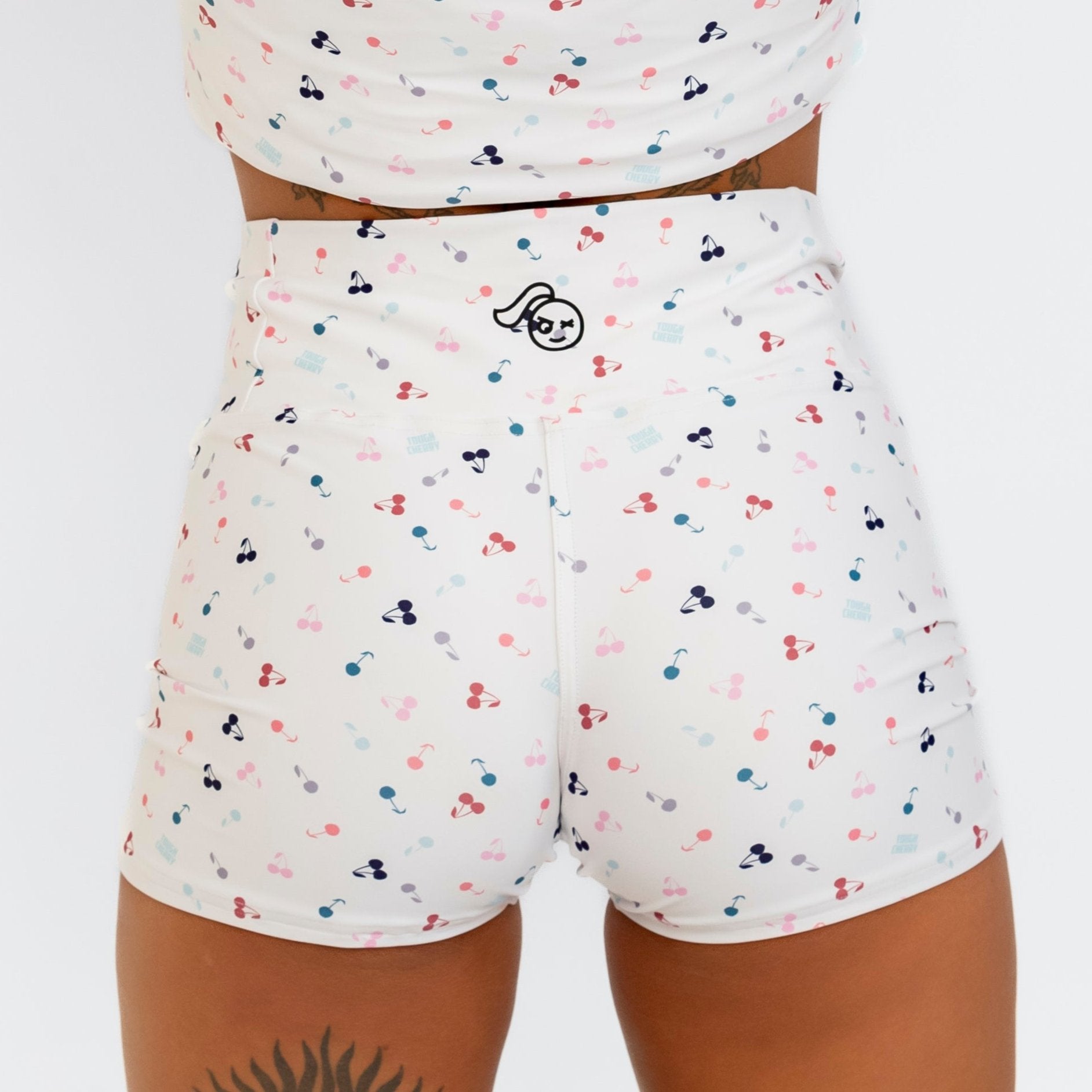 Autumn Cherries Leggings and Shorts