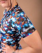 Luna Blue Momentum Short Sleeve Rashie