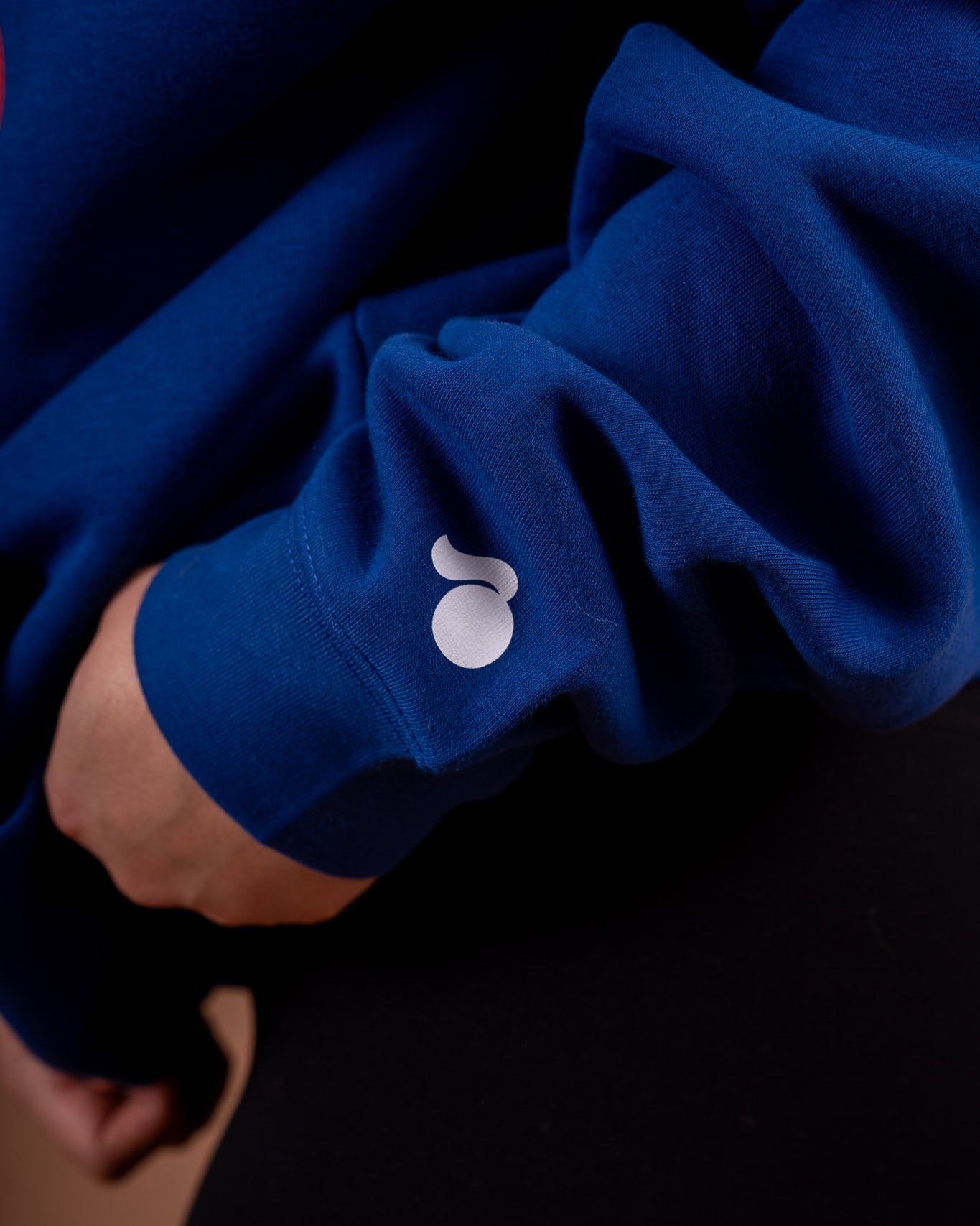 Cherry Choke 90's Blue Hoodie