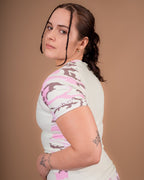 Matcha Camo Momentum High Waisted Shorts