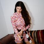 Wild Berry Meadow Momentum High Waisted Shorts