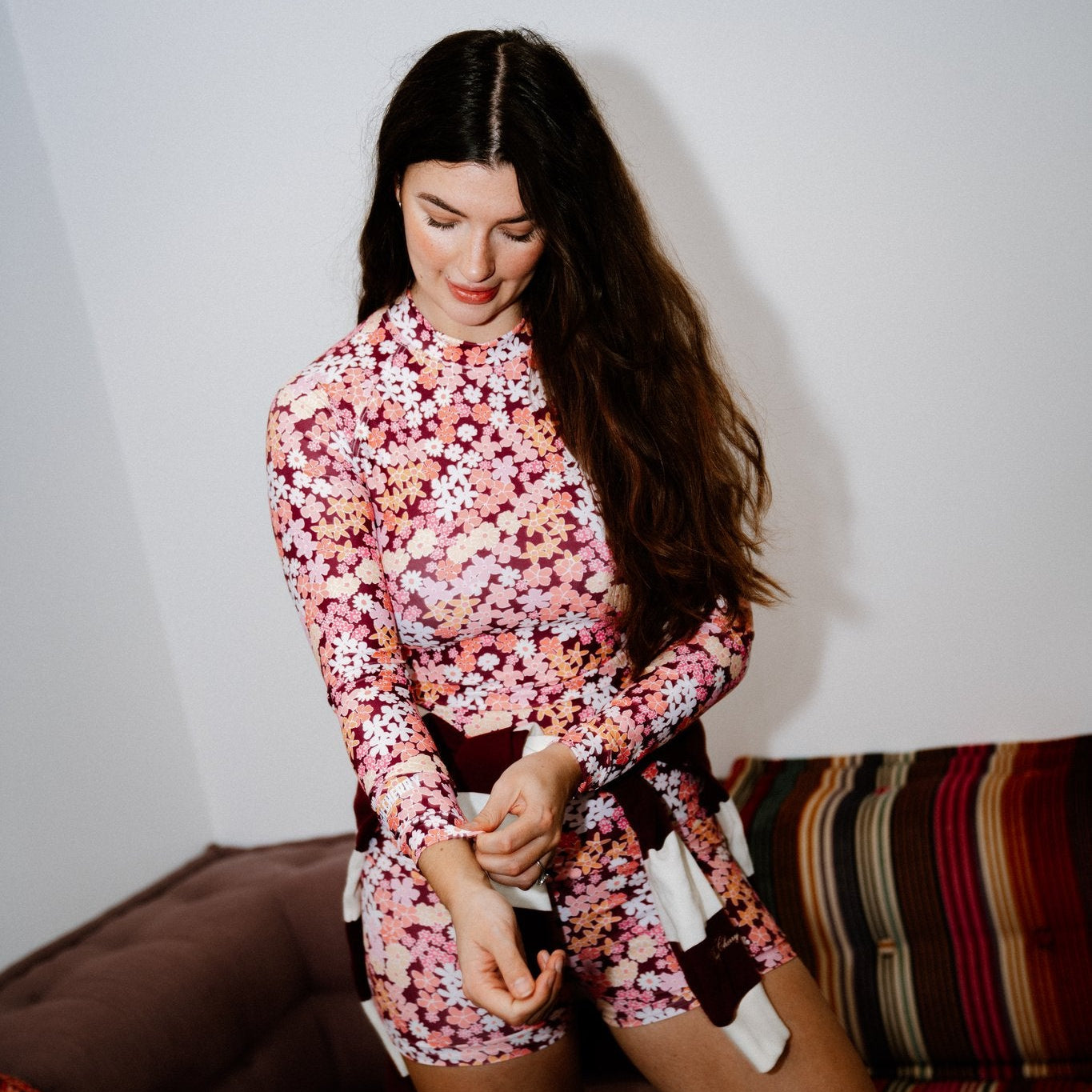 Wild Berry Meadow Momentum Short Sleeve Rashie