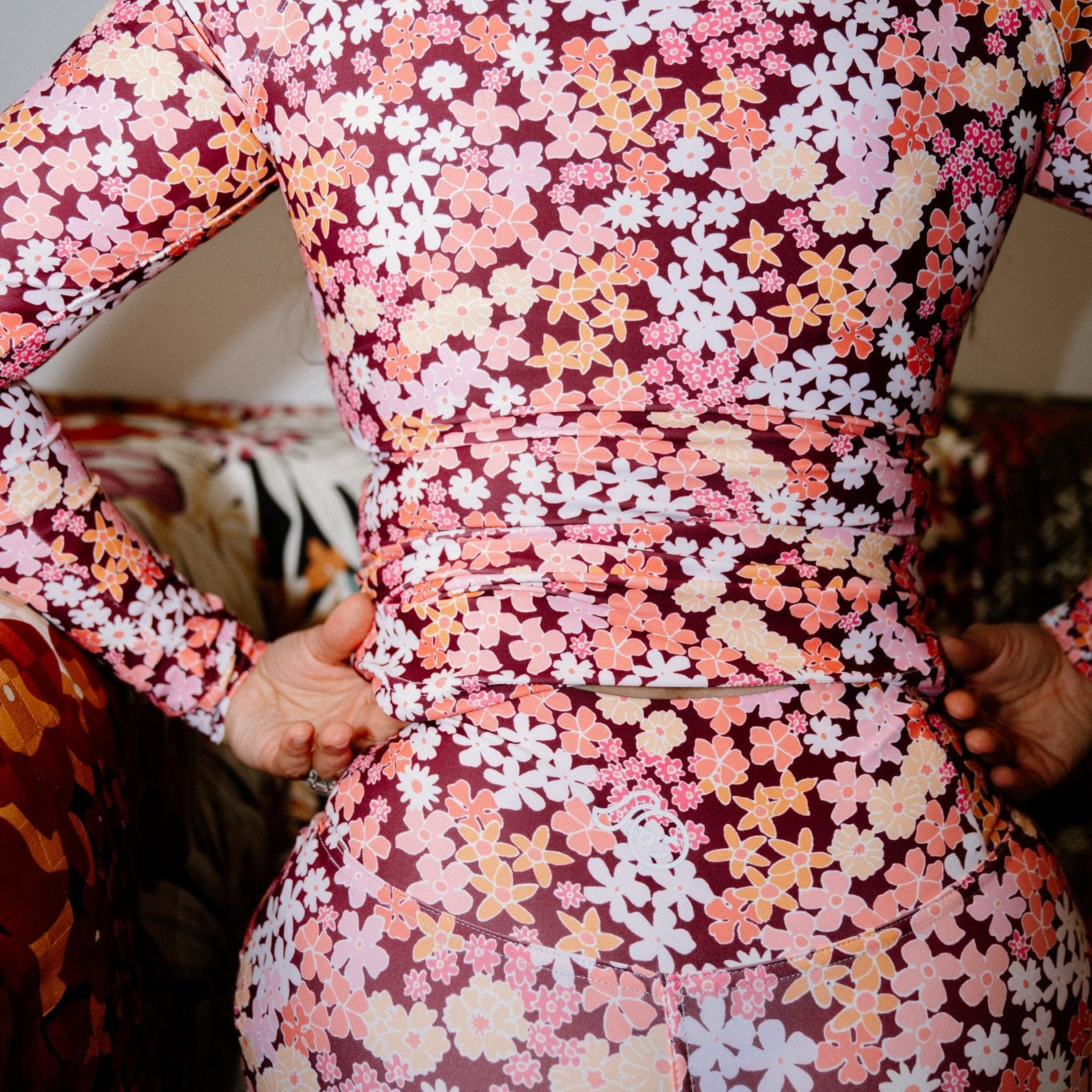 Wild Berry Meadow Momentum Short Sleeve Rashie