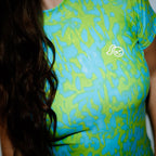 Calypso Mint Momentum Short Sleeve Rashie