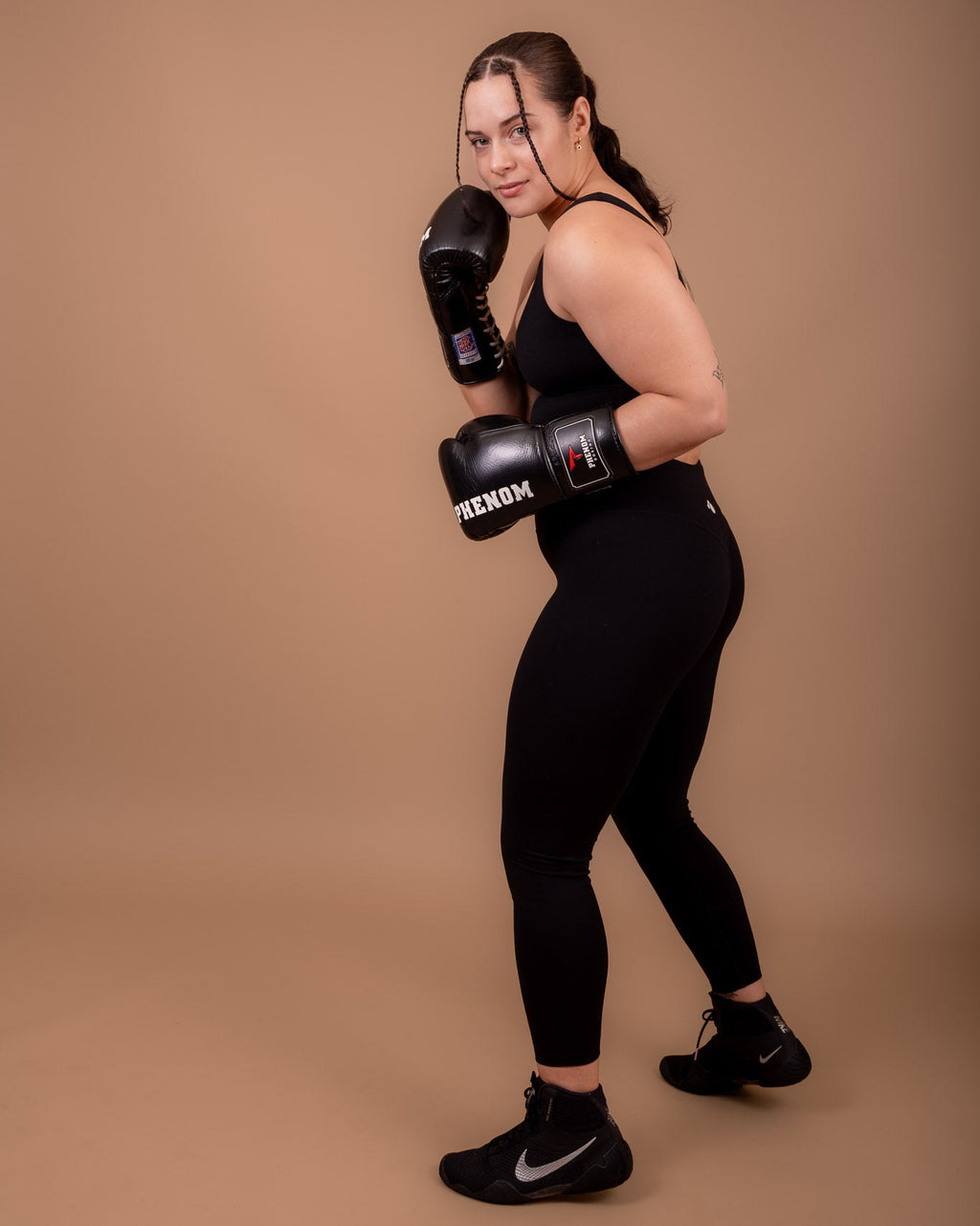 Essential Black V-Neck Training Top