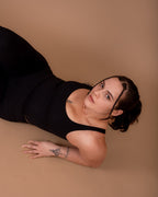 Essential Black V-Neck Training Top