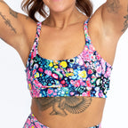 Bubbles Braided Sports Bra