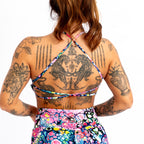 Bubbles Twisted Sports Bra