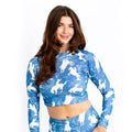 TOUGHEST Cropped Rash Guard