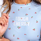 Sweet Cherry Rashie- Powder Blue