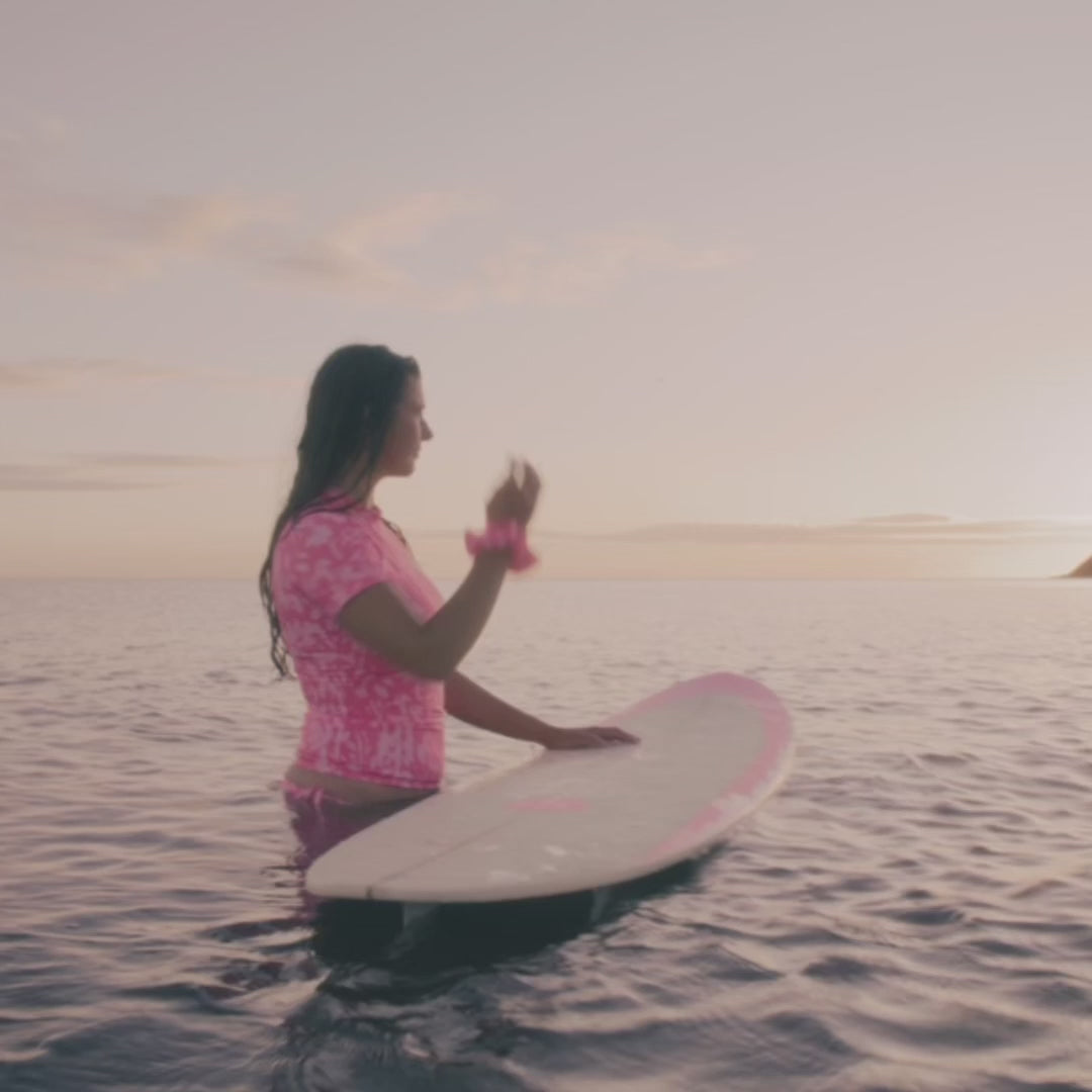 Calypso Bubblegum Momentum Short Sleeve Rashie