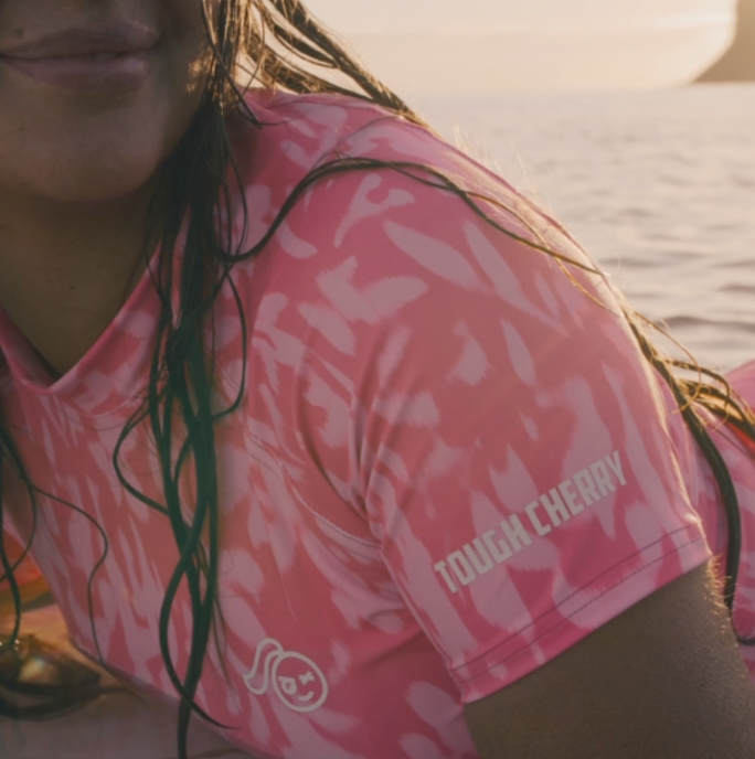 Calypso Bubblegum Momentum Short Sleeve Rashie